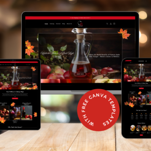 CiderBloom Shopify Theme Featured Image Mockup