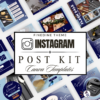 Instagram Post Template Kit | Eating Cutlery Dropshipping Store | FineDine Theme