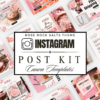 Instagram Post Kit Pink Salt Dropshipping Store theme