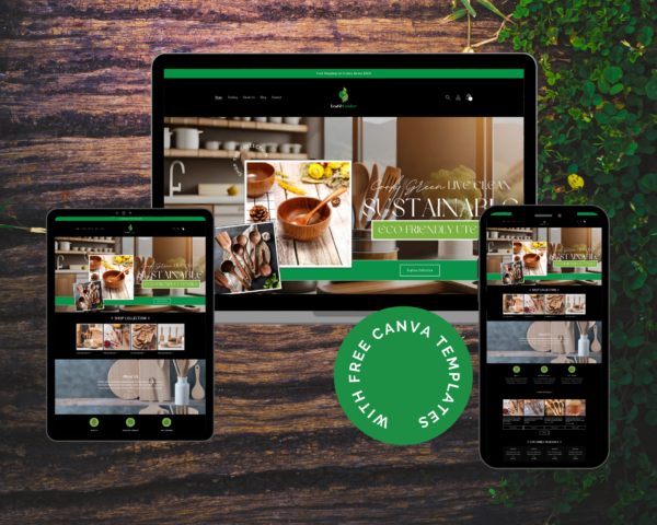 Leaf&Lumber Shopify Theme Featured Image Mockup
